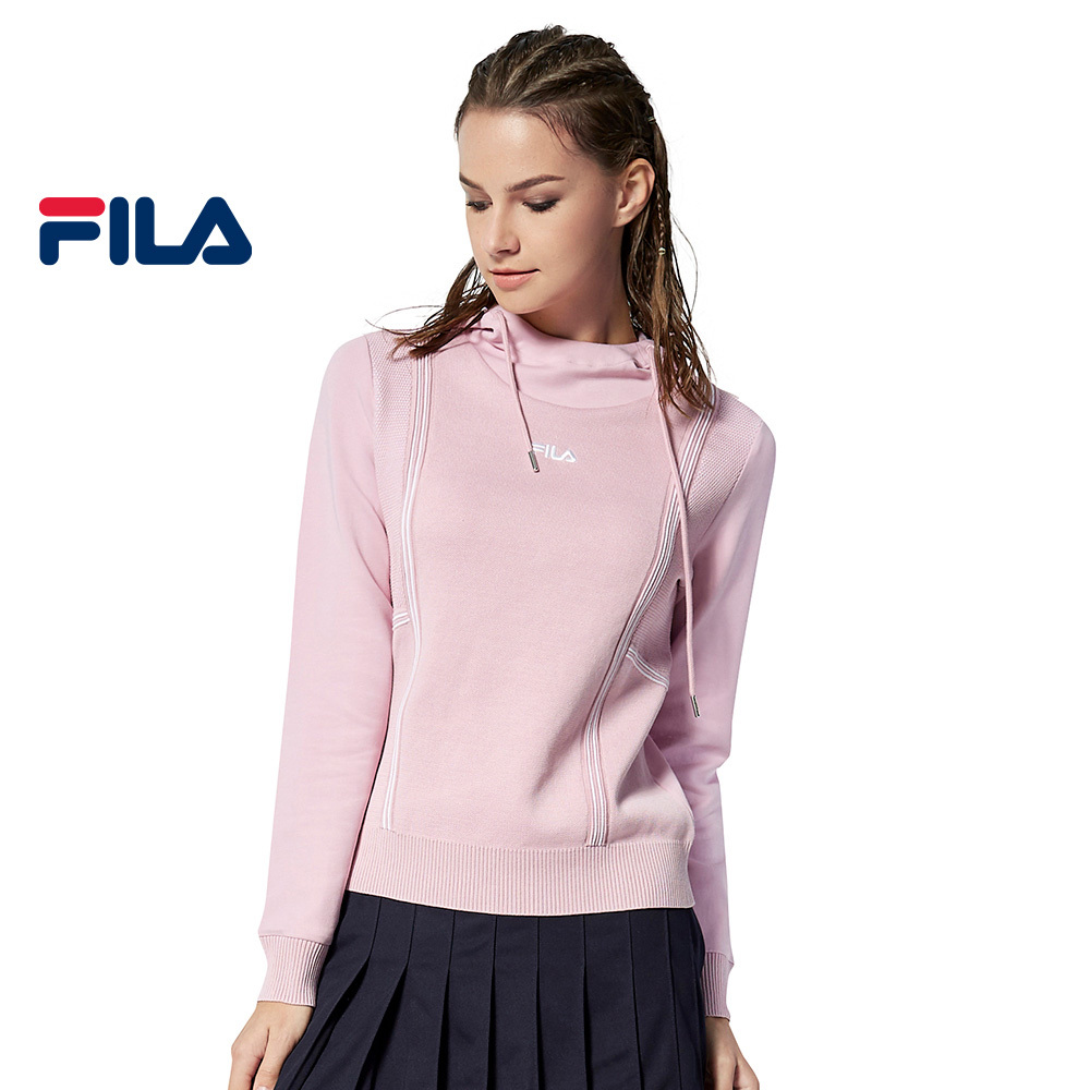 fila hoodie womens pink