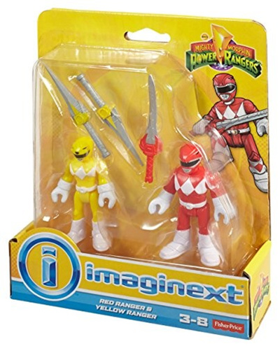 Fisher Price Imaginext Power Rangers Red Ranger Yellow Ranger Figures - qoo10 roblox champions of roblox 6 pack 10730 2017 01
