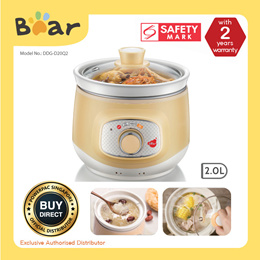 Bear Intelligent Electric Steamed And Cooked Mini Rice Cooker 2L Hot Pot  Pluggable And Heated 