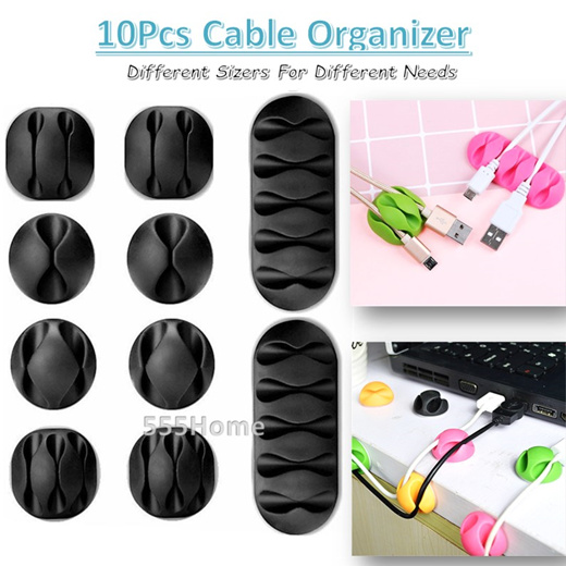 Buy 4 Pack Cable Tidy Compact Cord Management Cable Storage Winders Cable  Reels Wire Storage Organizer for Charger USB Data Cords Earphones Home  Office Online at Low Prices in India 