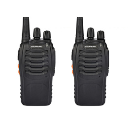 Baofeng bf-888s civilian commercial handheld walkie-talkie 2pcs USB charge