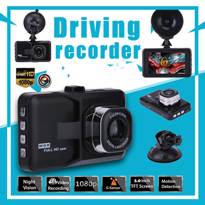 HD 1080P 3.0/" Car Tachograph DVR video Camera Dash Night Vision Cam G-sensor GA