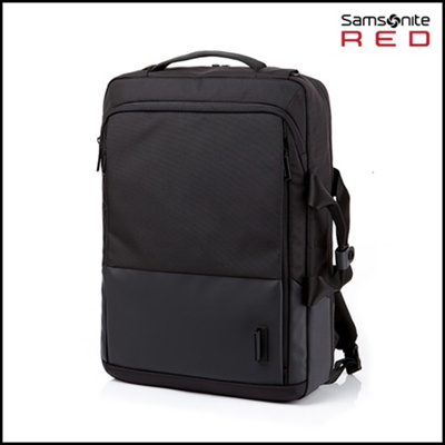 samsonite red genesseh backpack