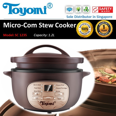 toyomi claypot rice cooker