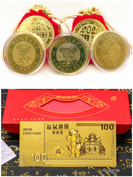 1PC gold-plated big panda baby commemorative coins collection art gift 2018 CYN