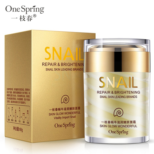 Qoo10 - One Spring High Quality Snail Facial Cream Deep Hydrating Face  Cream M : Body / Nail Care