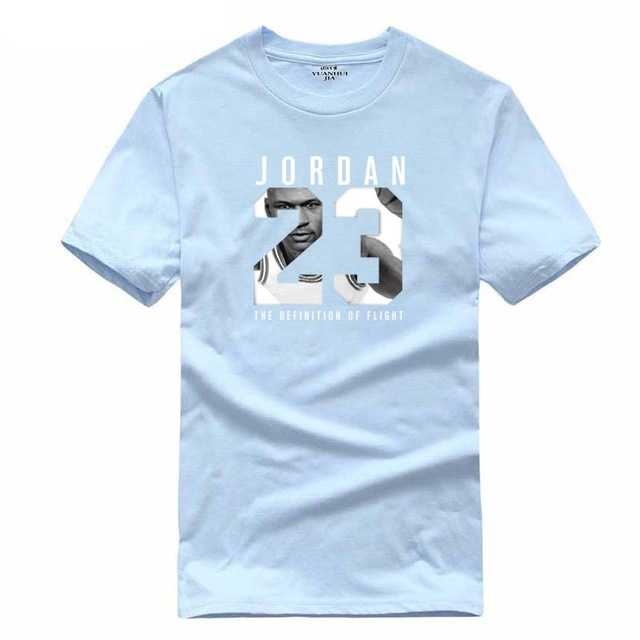 light blue jordan shirt