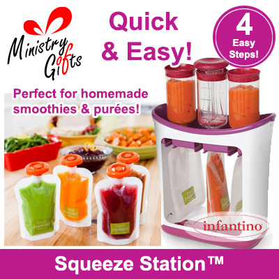 infantino squeeze station accessories