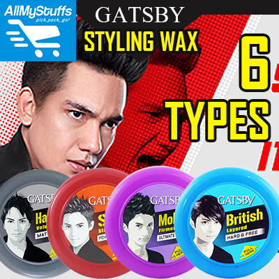 Qoo10 Gatsby Hair Styling Wax 6 Types Available Mat N