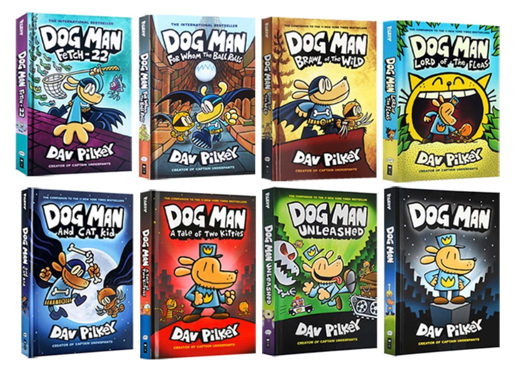 all dog man books