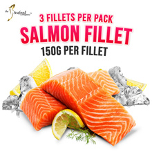 [TSC] Atlantic Salmon Fillet (150g per fillet x 3 fillets per pack)