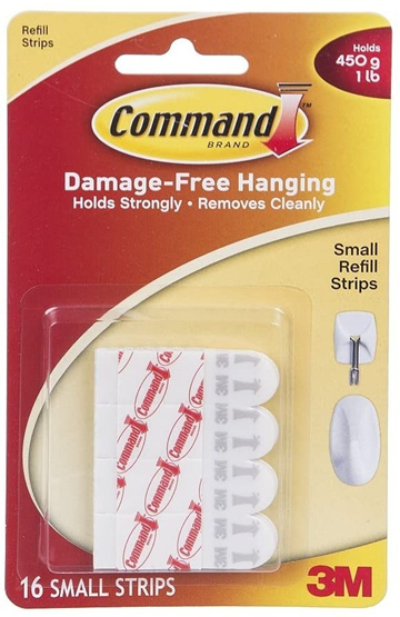 Command™ Clear Decorating Clips - 17026CLR