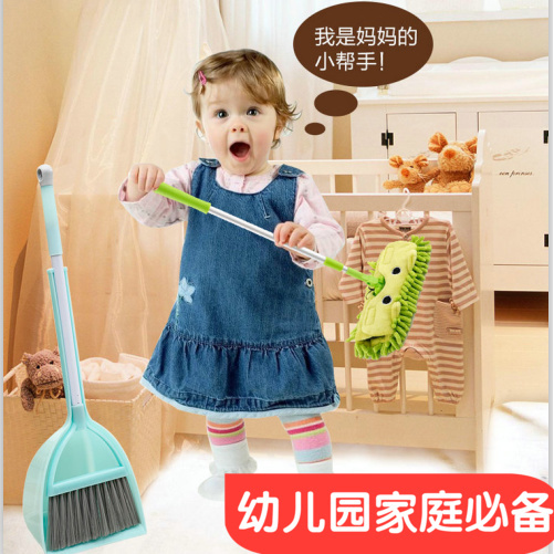 toy broom and dustpan set