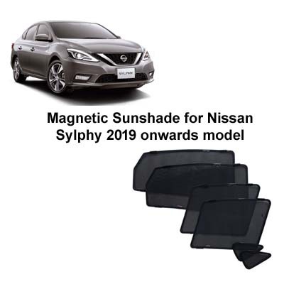 Qoo10 Nissan Sylphy 2019 Onwards Model Magnetic Sunshade