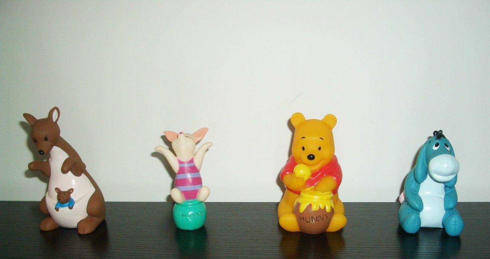 Qoo10 - Disney Winnie the Pooh Plastic Figures (4pc) : Collectibles & Books