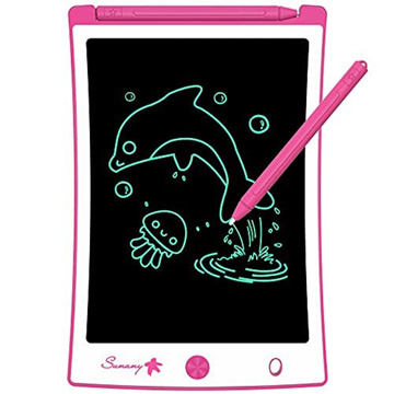 Dartwood LCD Writing Tablet - 8.5 Inch Drawing Pad for Kids (Pink