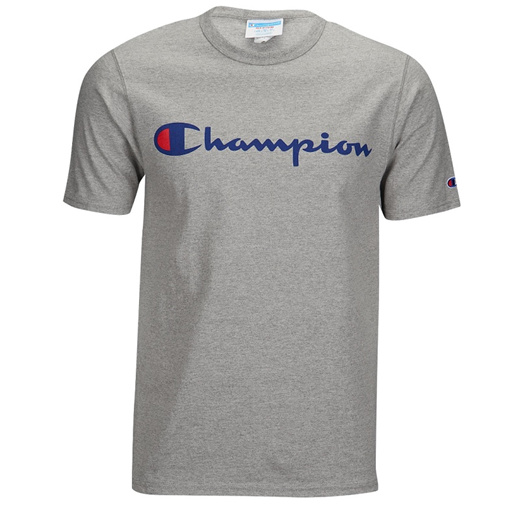 champion tshirt grey