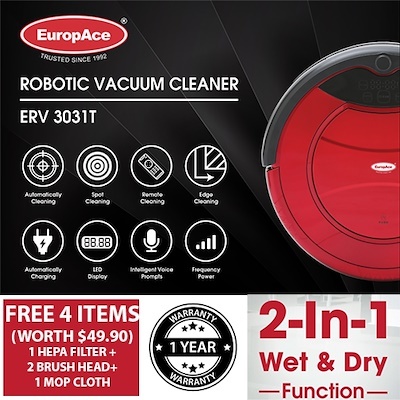 europace robotic vacuum cleaner