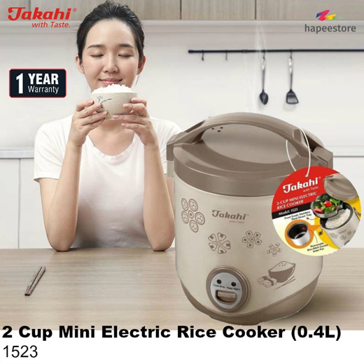 Takahi 1523 2-Cup Mini Electric Rice Cooker