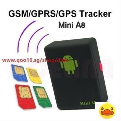Qoo10 Mini A8 Global Tracker Quad Band Gsm Gprs Gps Tracker Sim