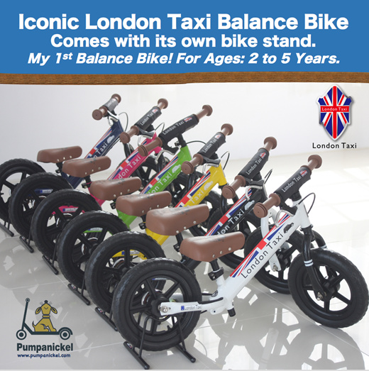 london taxi balance bike