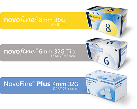 Novolin NovoFine® Plus 32G Tip x 4 mm