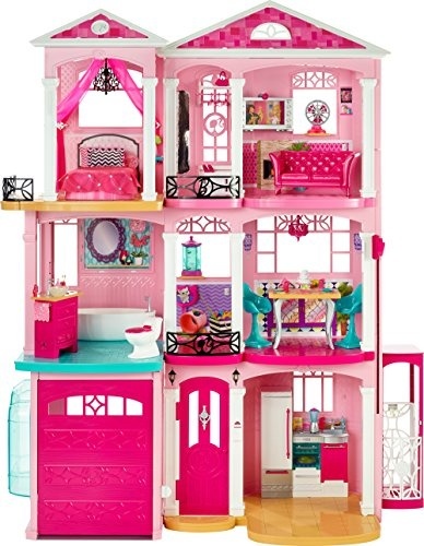 barbie dream house pink