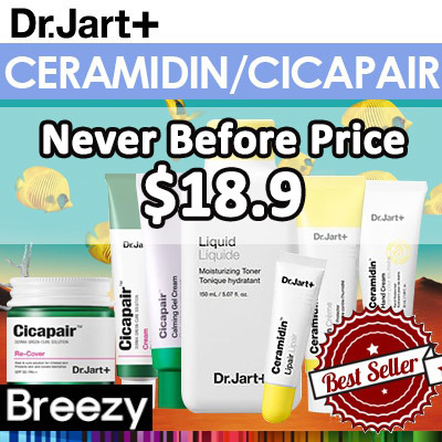 SUPERSALE $18.9!! [Dr.Jart+] Ceramidin / Cicapair Re-Cover 50ml / Serum / Oil / Liquid Sensitive Skin Deals for only S$57 instead of S$57