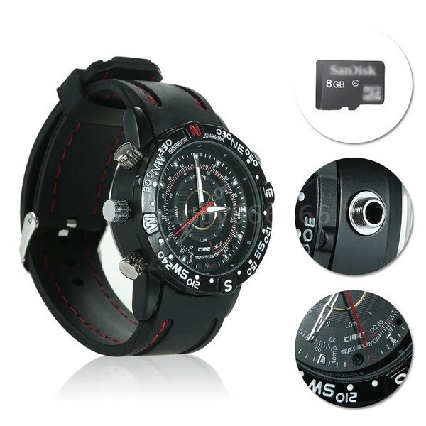 watch with camera and voice recorder