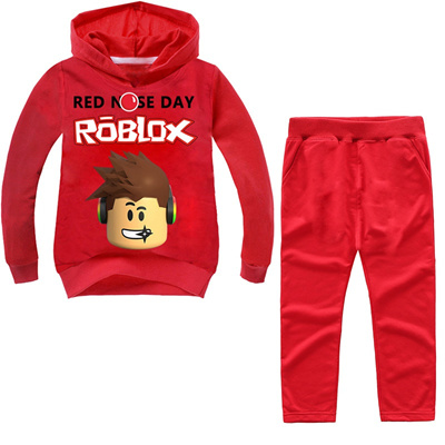 Qoo10 2pcs Roblox Boys Girls Clothes Set Long Sleeve T Shirt - 2pcs roblox boys girls clothes set long sleeve t shirt hoodies sweatshirt clothing suit for children