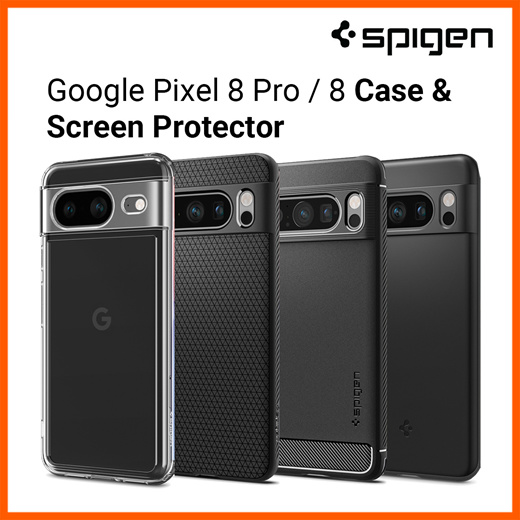 Spigen Rugged Armor Case for Google Pixel 8 Pro / 8 / 7 Pro / 7