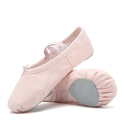 CIOR Ballet Slippers Canvas Dance Shoes 