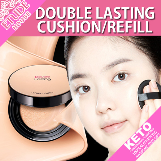 Qoo10 Etude House Double Lasting Cushion Cushion Foundation Refill Cosmetics