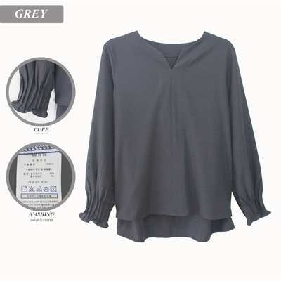 Blouse Cobalt Dark Grey