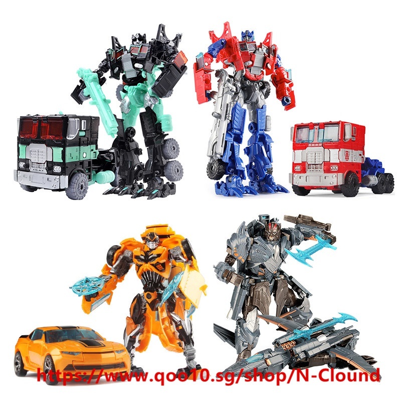 transformers toys bumblebee and optimus prime