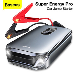Baseus 10000mAh Car Jump Starter Power Bank Portable Power Station 1000A  Starting Device Car Booster Battery Charger Jump Start