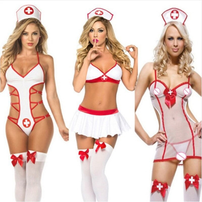 400px x 400px - Porno Sexy Women Babydoll Underwear Lingerie Sexy Hot Erotic Nurse Uniform  Cosplay Sexy Costumes Clo