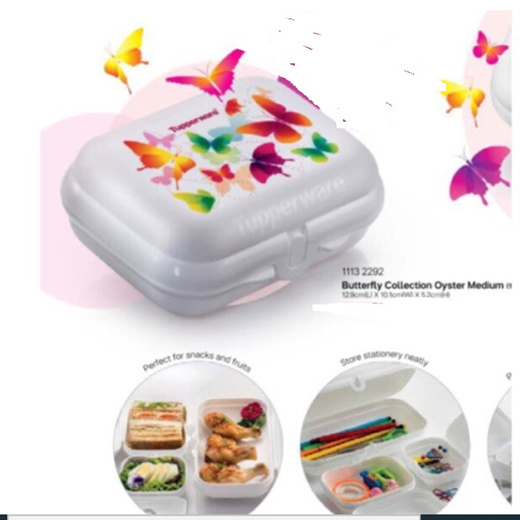 Tupperware Oyster Hello Kitty Lunch Container Set