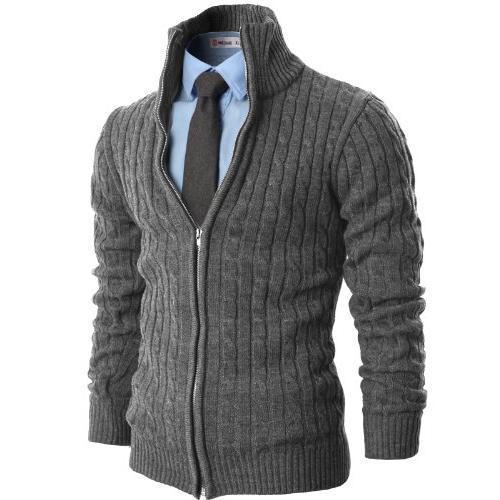 men's sweaters zip up