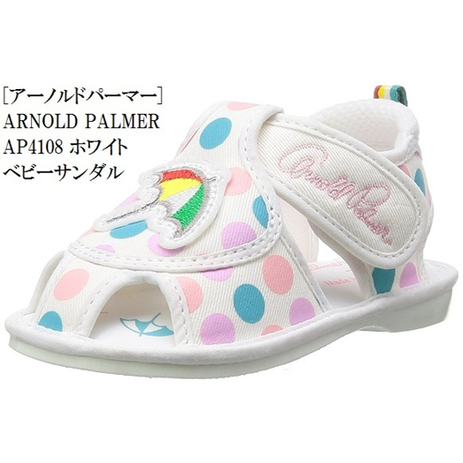 Qoo10 Arnold Palmer Ap4108 アーノルドパーマー ベビー サンダル ベビーシューズ ファーストシューズとして 出産祝いにも最 Men S Bags Sho