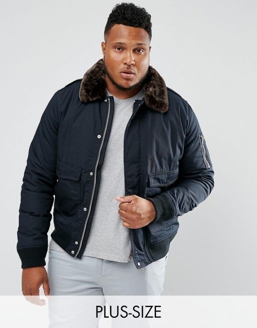 schott puffer jacket detachable hood