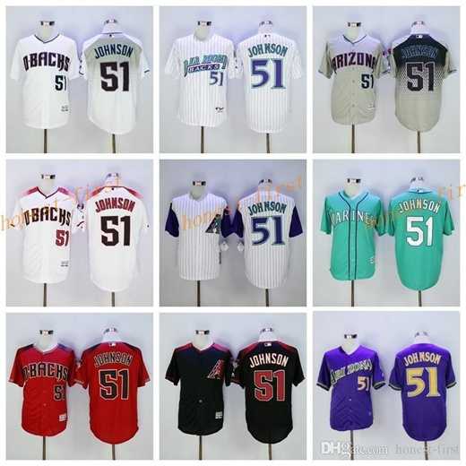 Arizona Diamondbacks Randy Johnson White Turn Back Baseball Jersey - China  Sport Wear and Basketball Jersey price