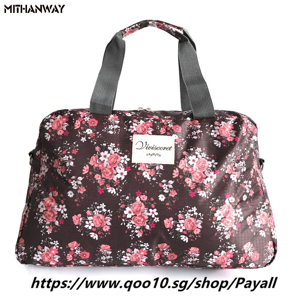 floral sports bag