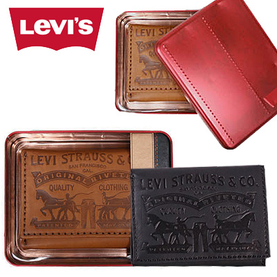 levis leather purse