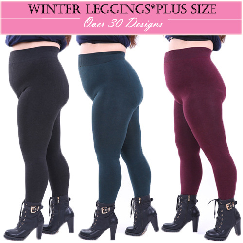 plus size winter leggings