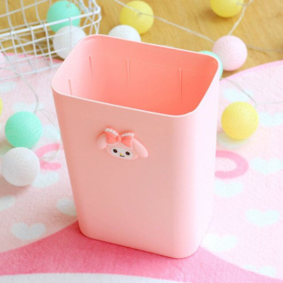 Creative Cute Home Trash Can Bathroom Living Room Bedroom With Lid With