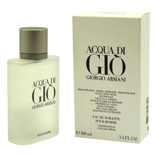 acqua di gio tester bottle