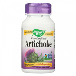네이처스웨이 nature s way - standardized artichoke - 60 capsules (033674646007)