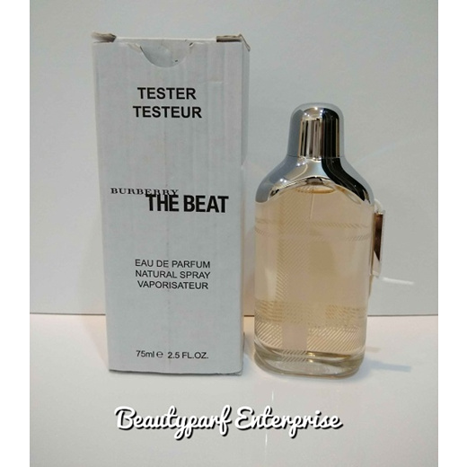 burberry the beat women's 75ml tester