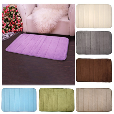 Qoo10 High Quality Bath Mat Memory Foam Bathroom Rug Non Slip